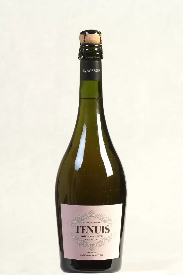 Producto - Agrestis - Espumante Tenuis Brut Nature Rose - Vino Espumante Organico