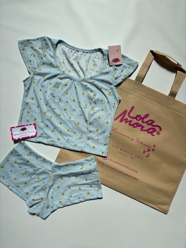 Producto - PIJAMA MIMI CELESTE - 5