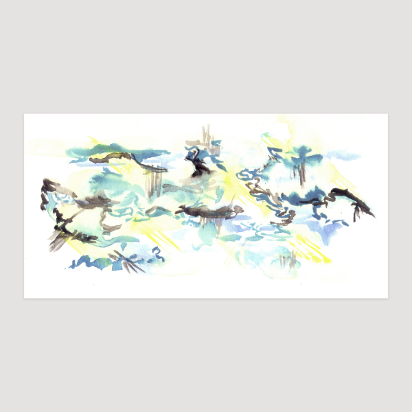 Producto - Abstracto azules