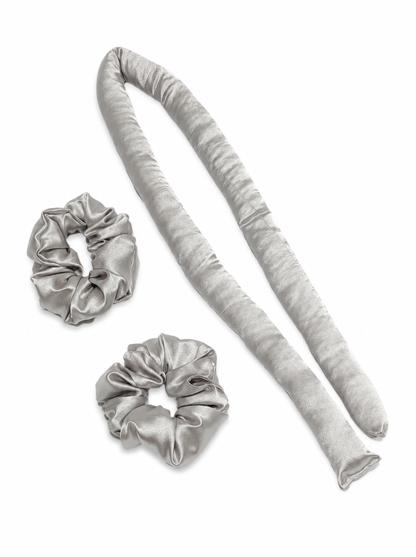 Producto - Kit de Ondas Sin Calor de Satén - Rizador para Dormir Más 2 Scrunchies - 0