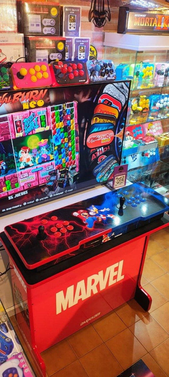 Producto - ARCADE PORTATIL TAMAÑO NEW XXL CON SISTEMA DELUXE