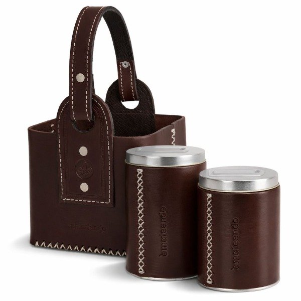 Producto - SET CUERO PREMIUM MATEANDO - MARRÓN