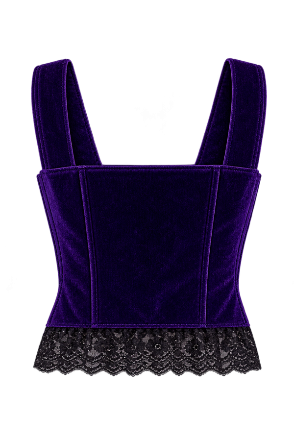 Producto - Corset chaleco underbust Violet - 1