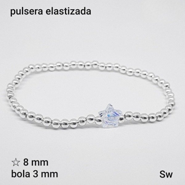 Producto - PULS.SW- Estrella 8mm y bola 3mm (DÓLAR)
