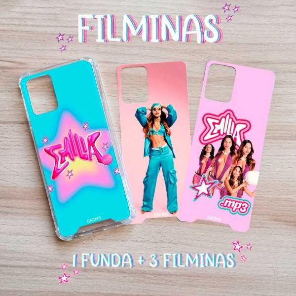 Producto - 1 Funda + 3 filminas