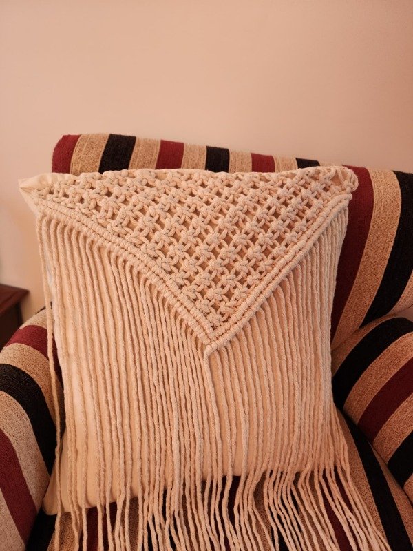 Producto - ALMOHADON MACRAME 40 X 40