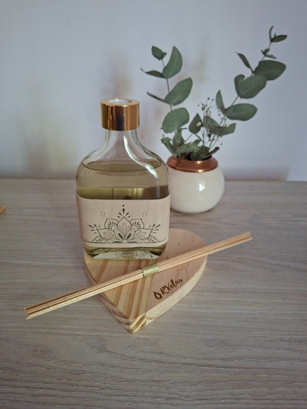 Producto - Difusor petaca con funda de cuero - 200ml