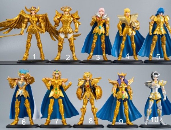 Producto - Figuras Caballeros de El zodiaco - Ingrese Para Elegir (19 cm)