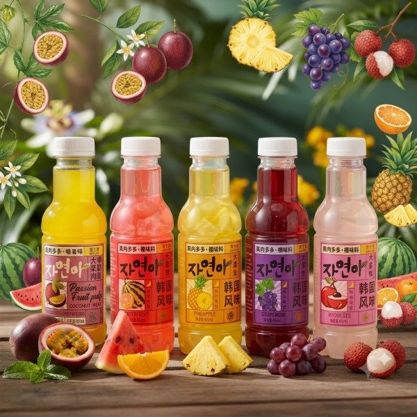 Producto - Jugo con trozos de Nata de Coco (Ingrese para elegir Sabor)