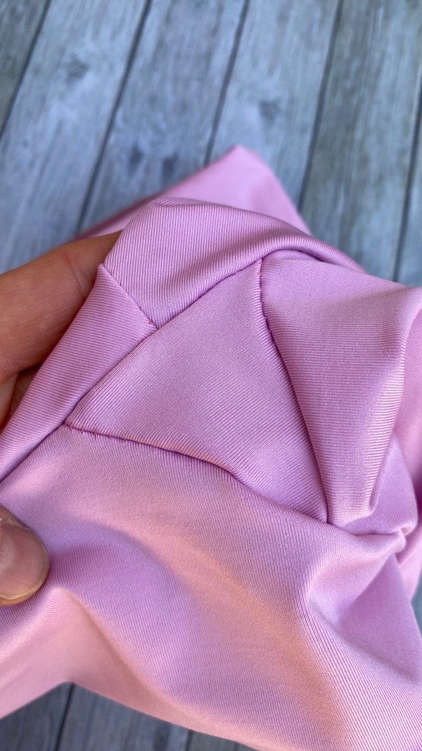 Calza larga rosa pastel — imagen 3