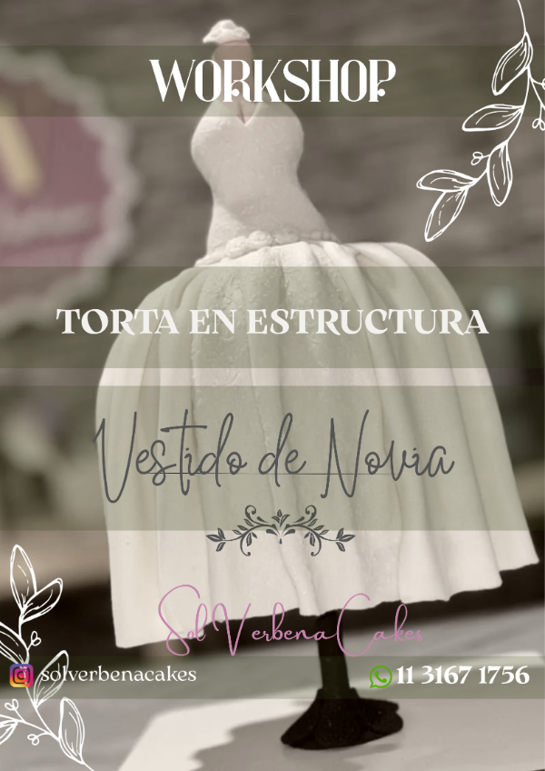 Producto - Workshop VESTIDO DE NOVIA