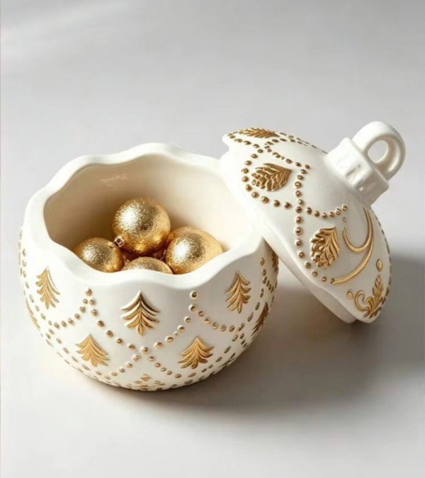Producto - Molde Alhajero/Portavela Esfera de Navidad - 2
