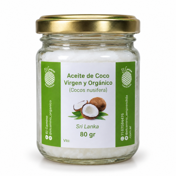 Producto - Aceite de coco virgen y orgánico - 0