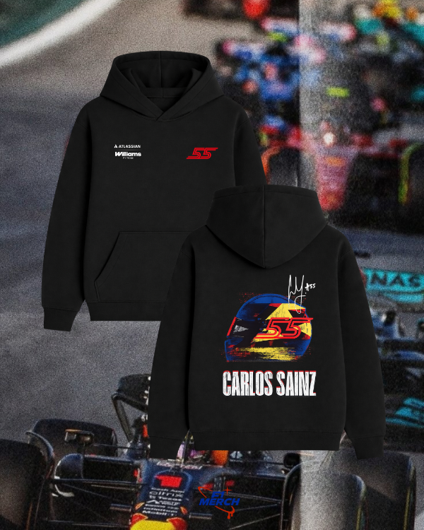 Producto - Hoodie negro Carlos Sainz