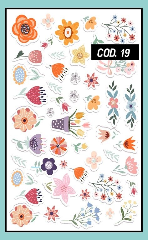 Producto - planchas de stickers DTF UV 4