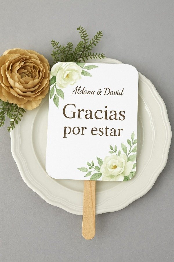 Producto - Abanicos Personalizados Bodas 15 Años Souvenir X10