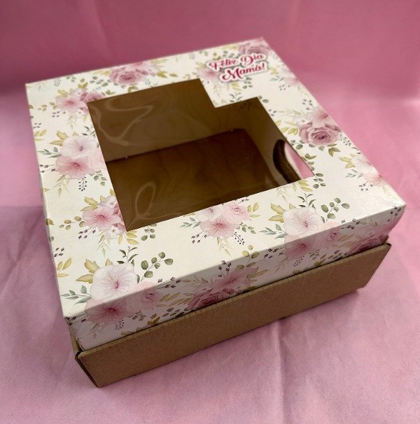 Producto - BOX DESAYUNO BOUQUET MAMÁ  -COD.1256  medida 24X12X24
