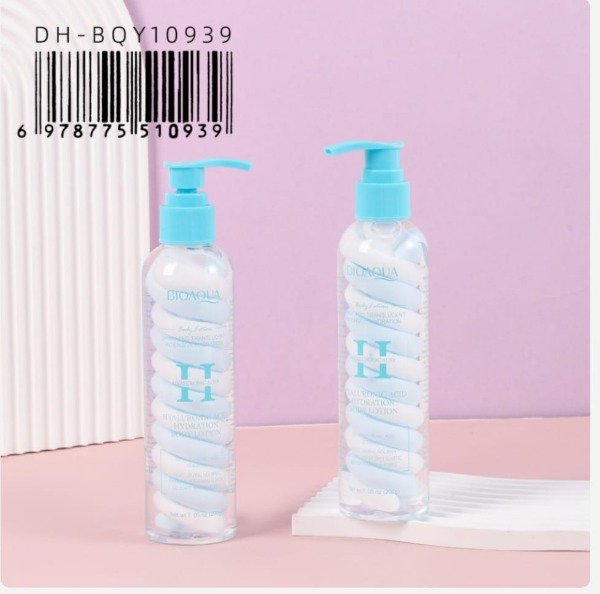 Producto - BIOAQUA Loción Mousse Corporal con Hialurónico 200 ml