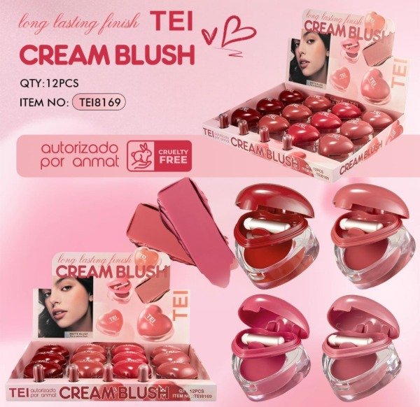 Producto - RUBOR EN CREMA CORAZÓN - TEI