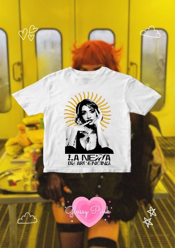 Producto - Baby Tee Maria La Nena de Argentina - DTF