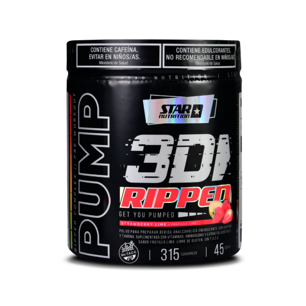 Producto - PUMP 3D RIPPED 315 GRS. - STAR NUTRITION - 1