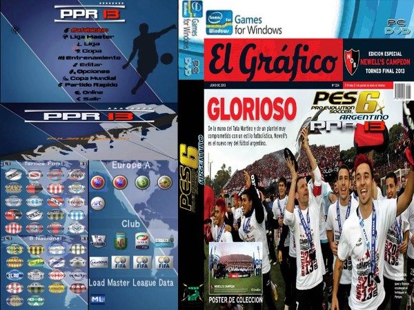 Producto - PES 6 TORNEO FINAL 2013 + B NACIONAL (FULL) (PC)