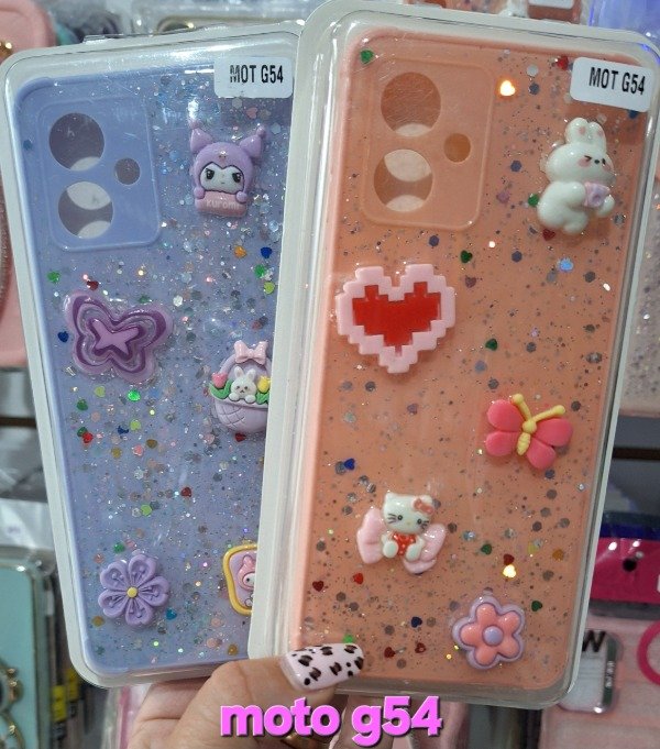 Producto - Fundas brillo reforzadas Sanrio. Moto g54
