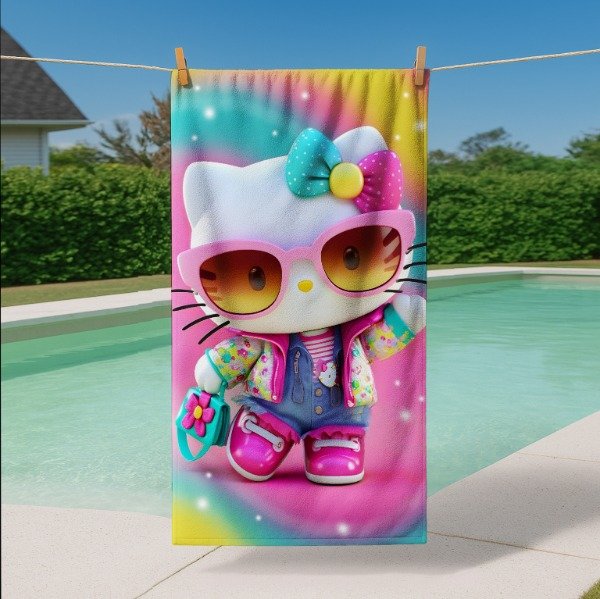 Producto - TOALLON HELLO KITTY FASHION