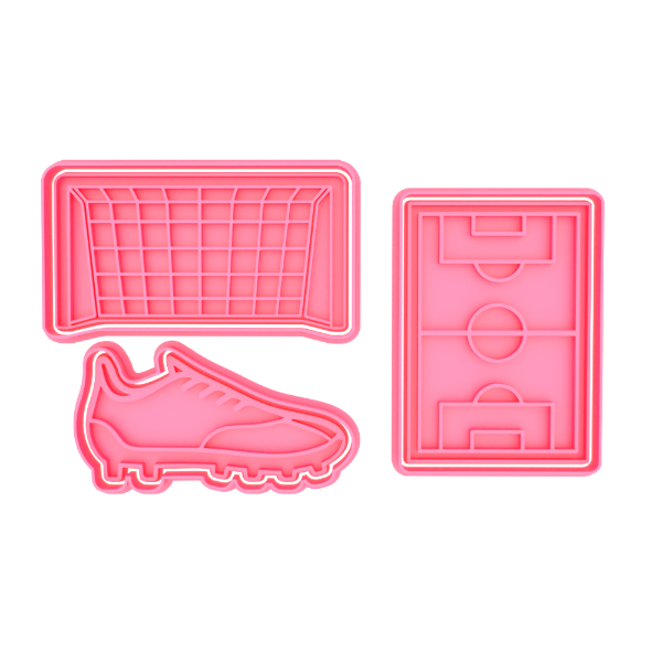Producto - Set x 3 Cortante con Stamp Set Futbol 2