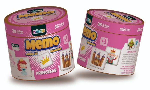 Producto - Memo - Princesas