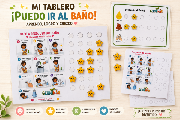 Producto - Mí Primer Tablero: !Puedo ir al baño! - 0