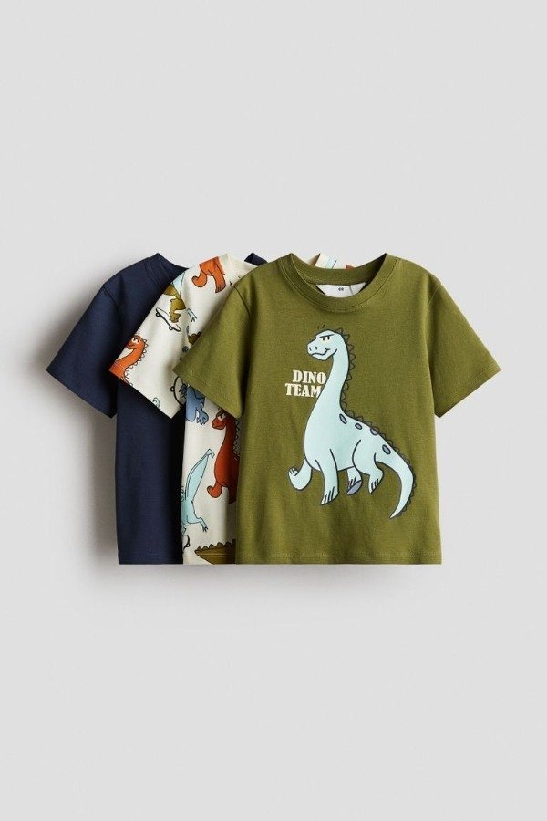 Producto - Remera x unid. HYM Dinos talle 4-6 años