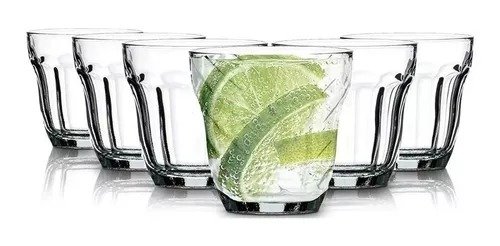Producto - Set x 6 Vasos 100 Cc Agua Soda Jugo Baroque Pasabahce Vidrio