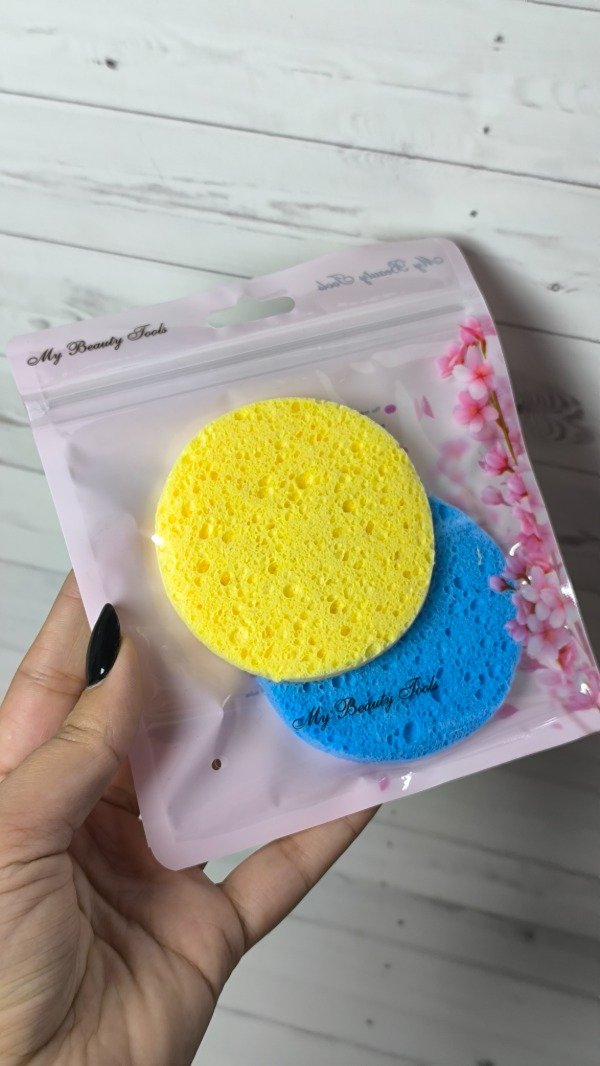 Producto - Esponjas de limpieza facial medianas