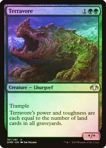 Producto - Terravore Foil  Dominaria Remastered