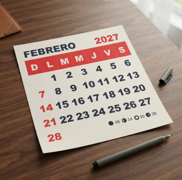 Producto - Kit Imprimible Calendarios Mignon 2027 Almanaques Editables - 2