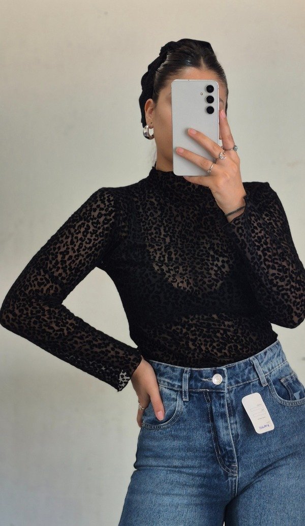 Producto - Polera Serena tul print