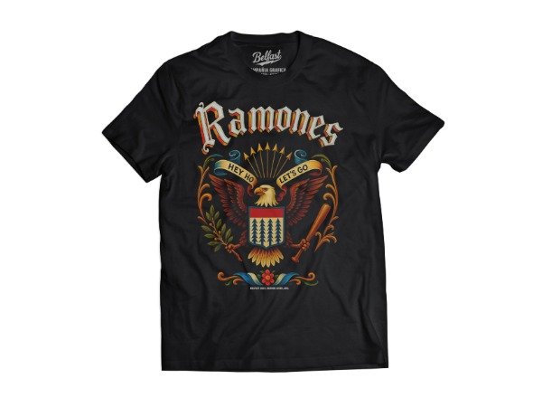 REMERA RAMONES FILETE PORTEÑO