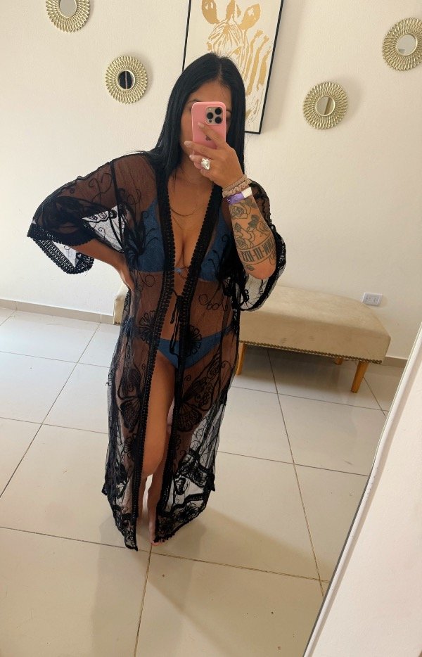 Producto - Kimono encaje importado black