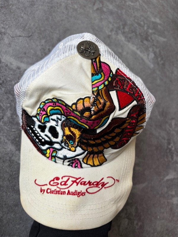 Producto - Gorra Ed Hardy Blanca - 2