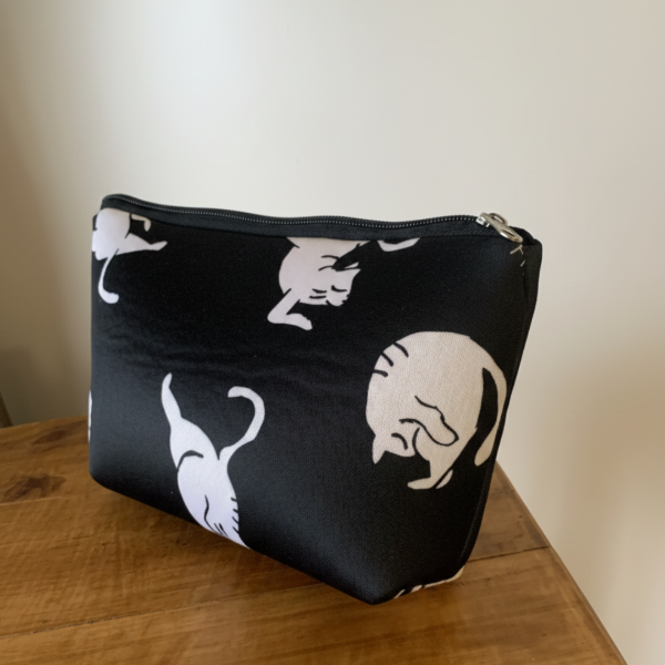 Producto - Neceser gatos negro