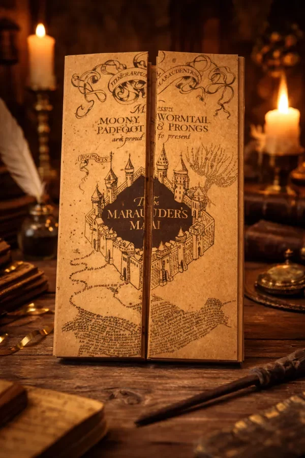 Producto - Mapa del Merodeador Harry Potter Edición Hogwarts