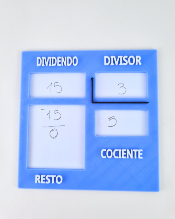 Producto - REGLA GUÍA PARA DIVISIONES