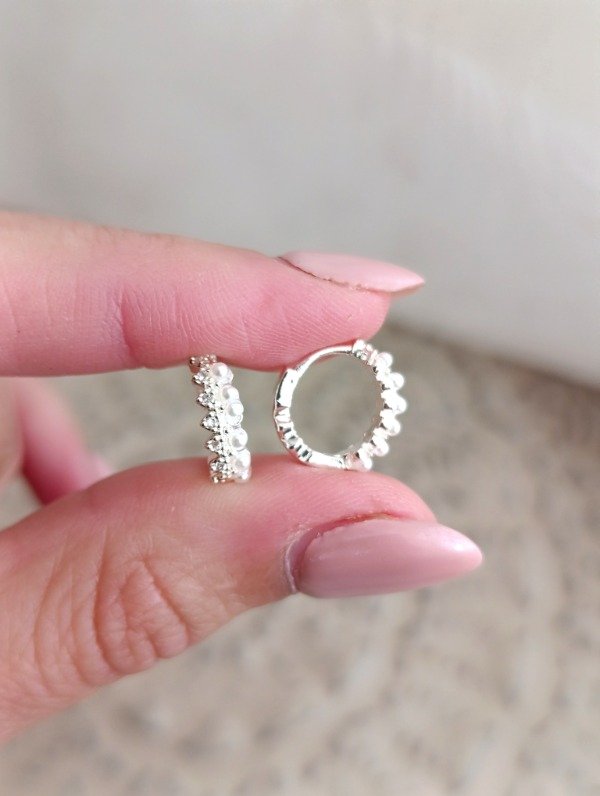 Producto - Argollas con cubics - 0