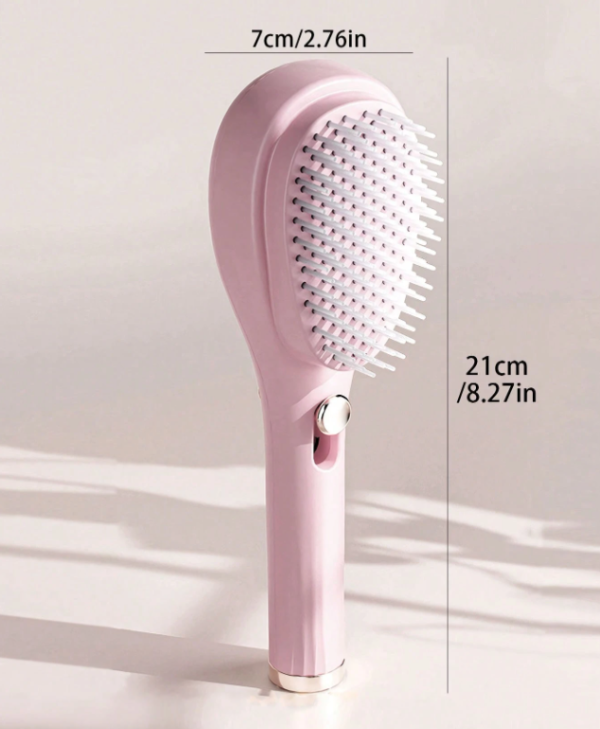 Producto - Cepillo Telescópico Autolimpiante Antifriz Para Cabello - 5