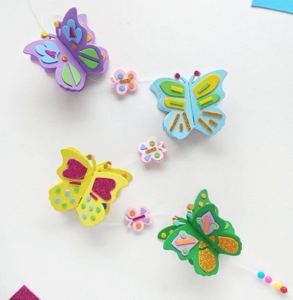 Producto - CORTINA 3D mariposas