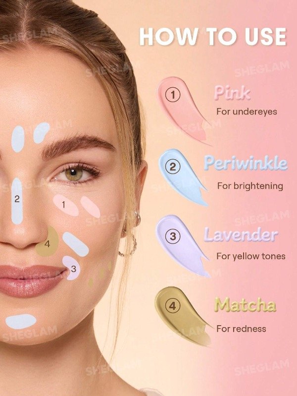 Producto - SHEGLAM Hideaway Corrector de Cobertura Total - 5