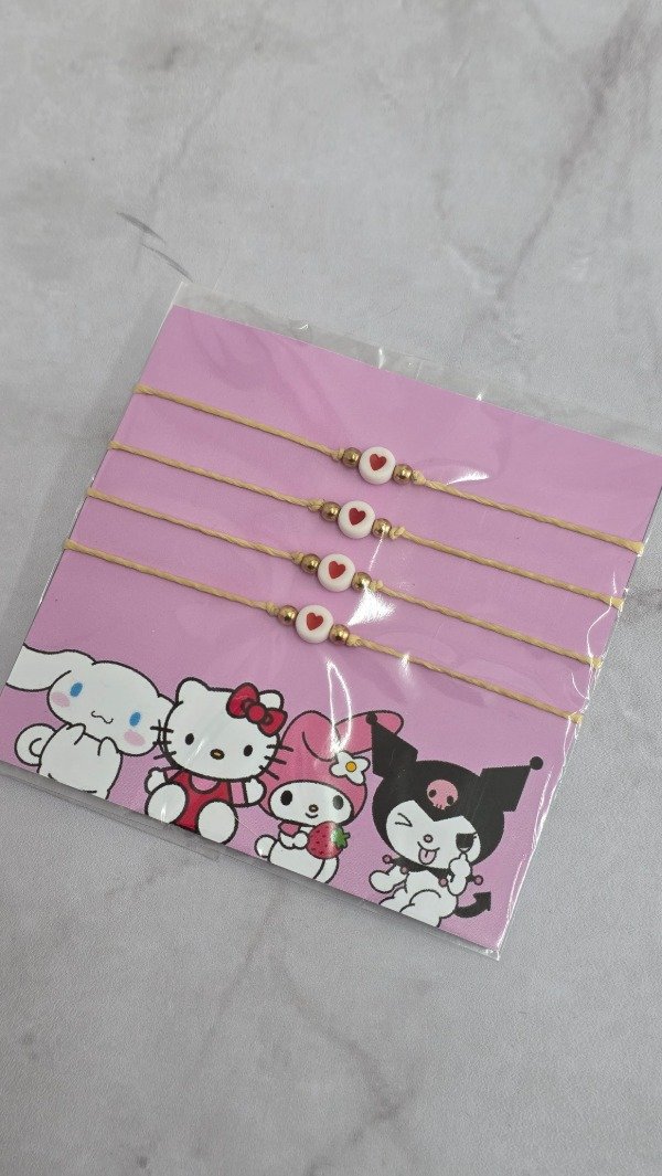 Producto - Pulseras compartidas x4 amigas