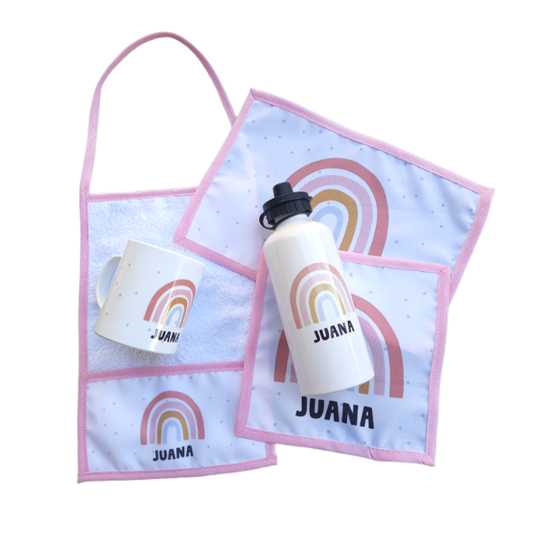 Producto - Set  de jardín con Botellita Térmica