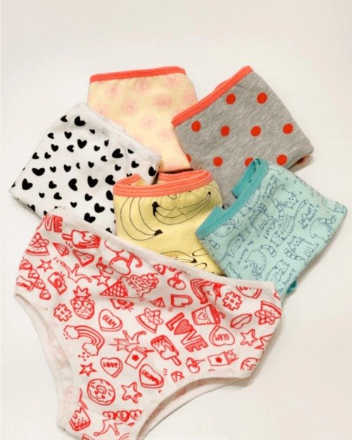 Producto - Bombacha Nena Algodón Varias